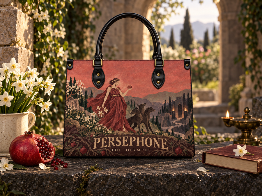 "Persephone" Leather Handbag