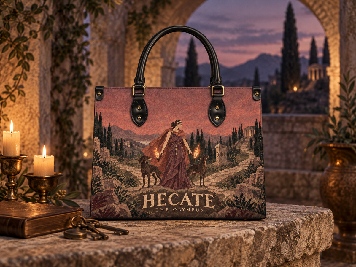 "Hecate" Leather Handbag