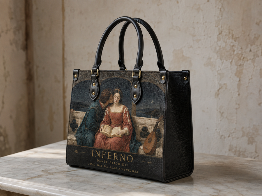 "Inferno" Leather Handbag