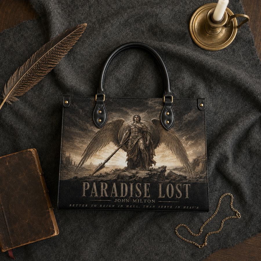 "Paradise Lost" Leather Handbag