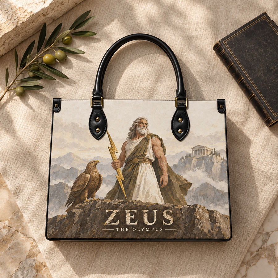"Zeus" Leather Handbag