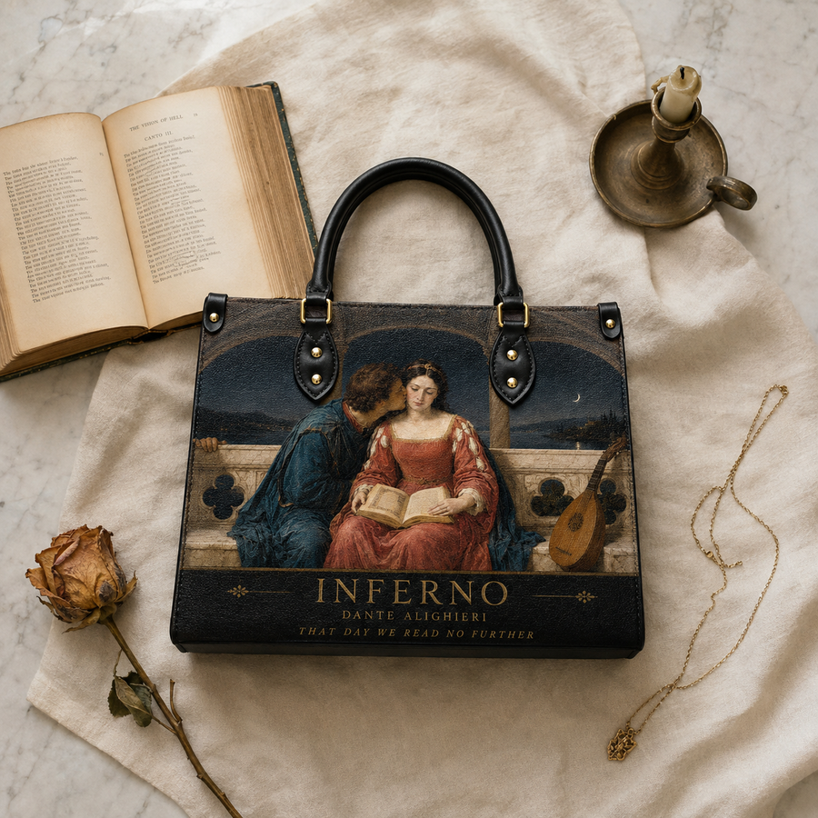 "Inferno" Leather Handbag