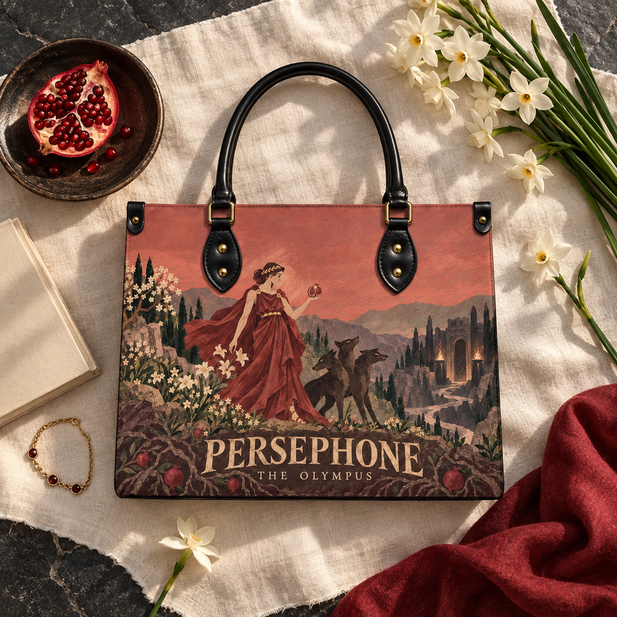 "Persephone" Leather Handbag