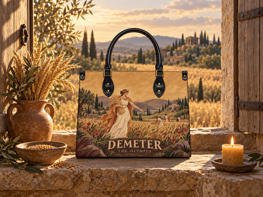 "Demeter" Leather Handbag