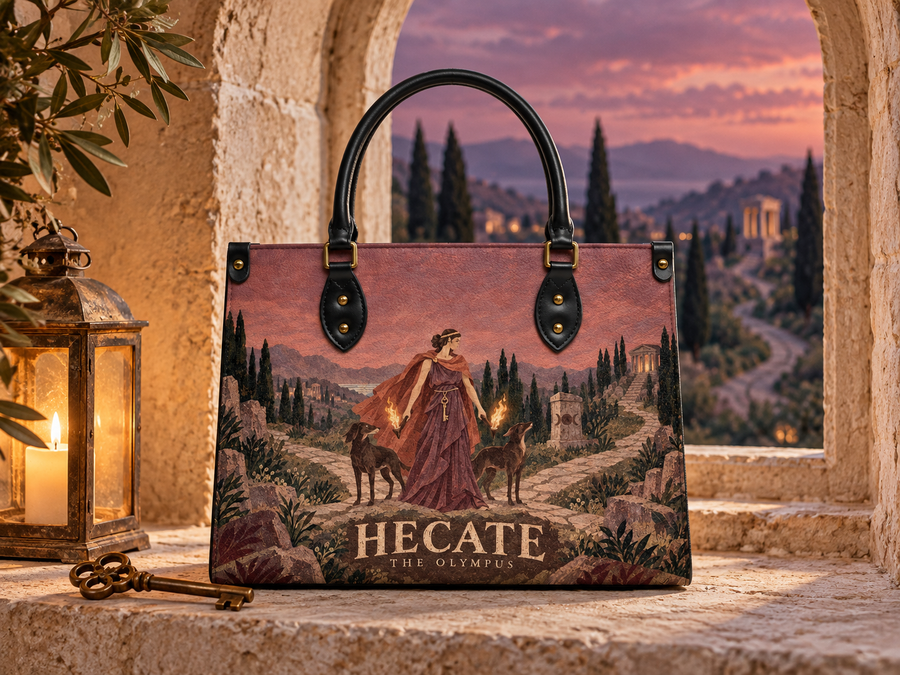 "Hecate" Leather Handbag