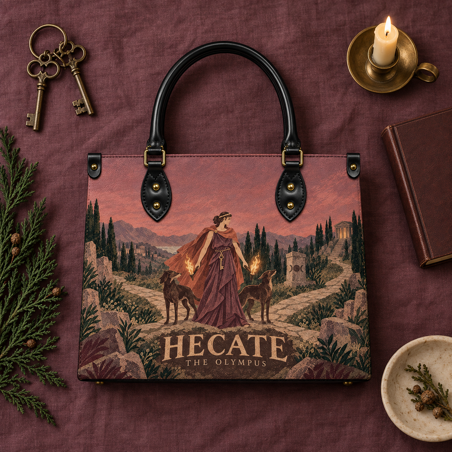 "Hecate" Leather Handbag