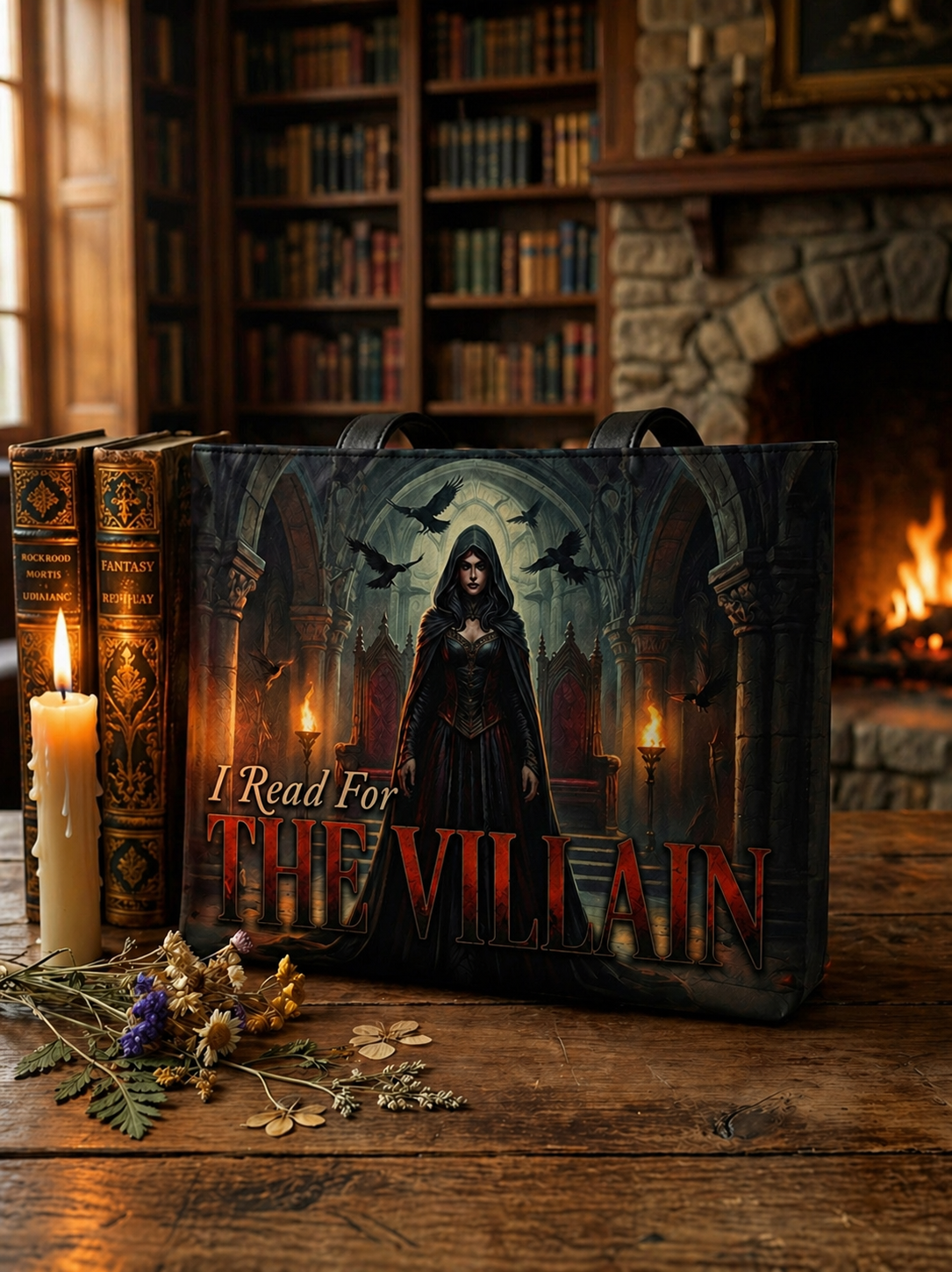 The Villain Leather Tote Bag