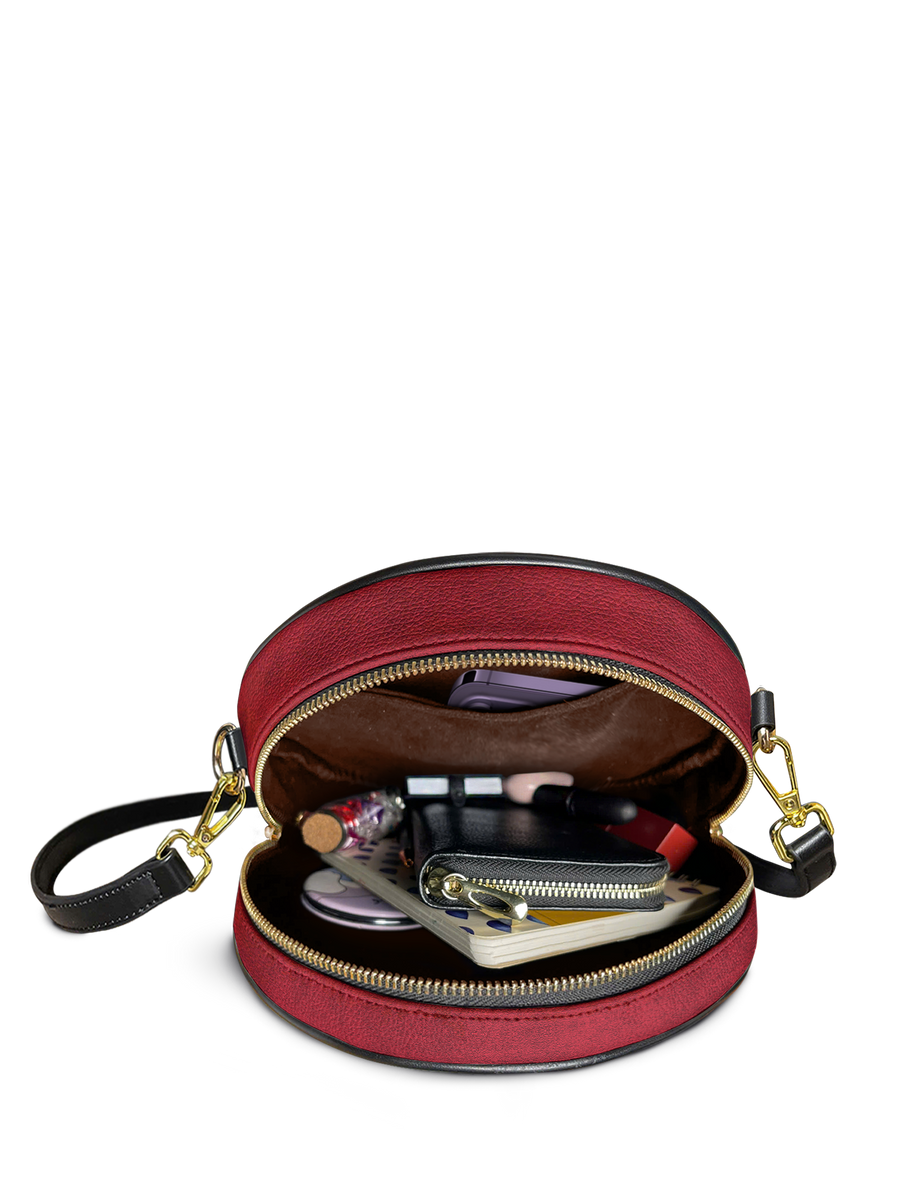 "Dracula's Guest" Circle Crossbody Bag