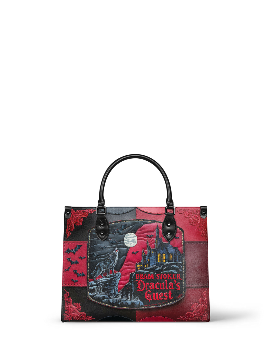 "Dracula's Guest" - Black Interior - Leather Handbag