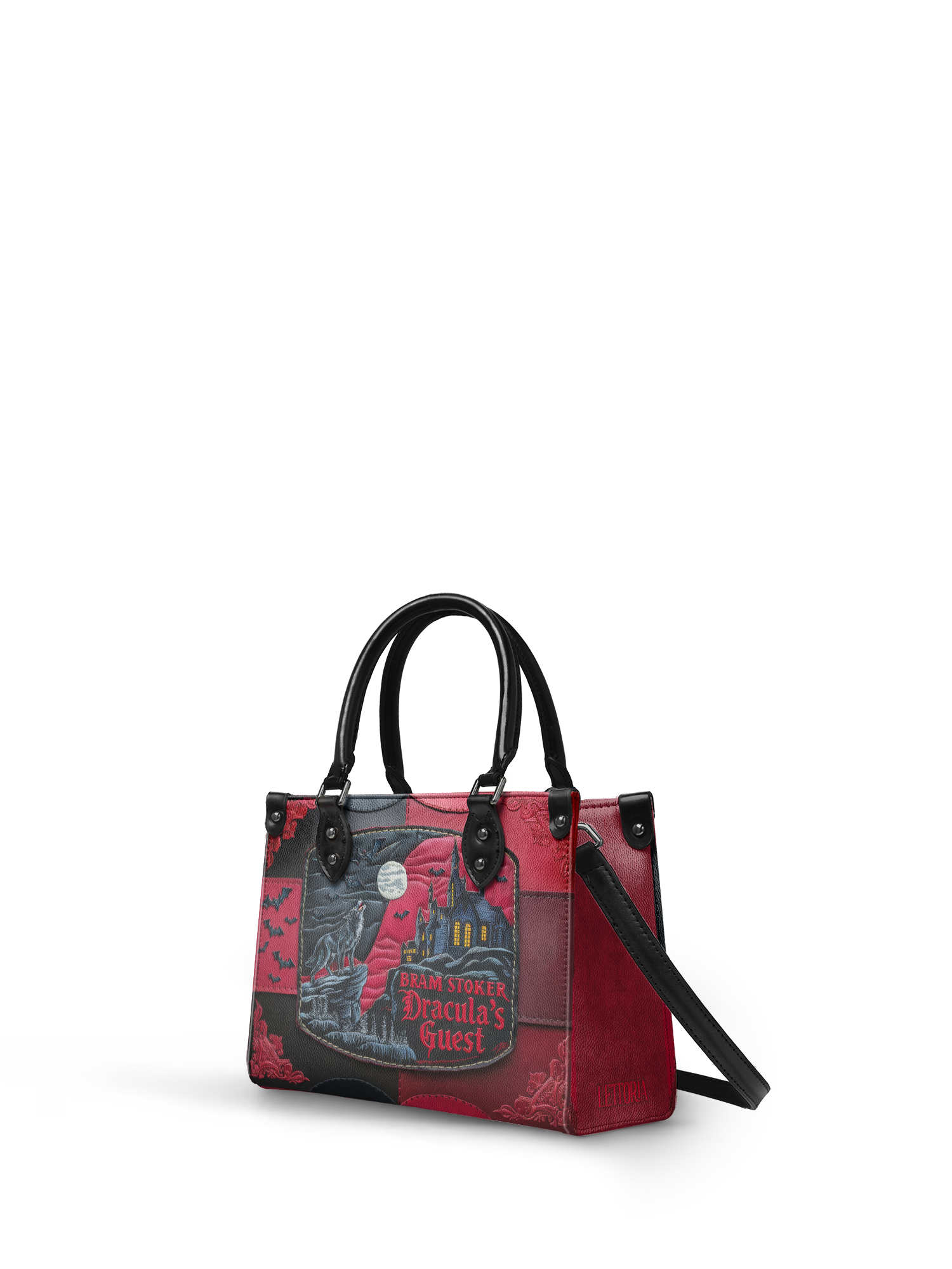 "Dracula's Guest" - Black Interior - Small Leather Handbag