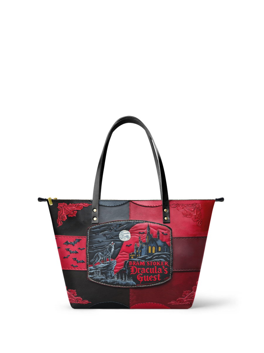 "Dracula's Guest" Leather Tote Bag