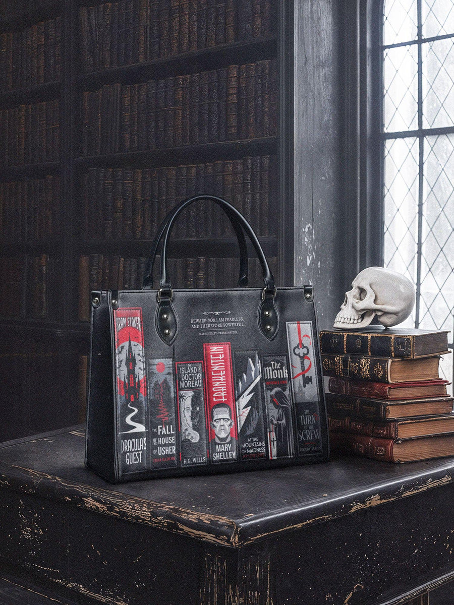 "The Fearless Collection" - Black Interior - Leather Handbag