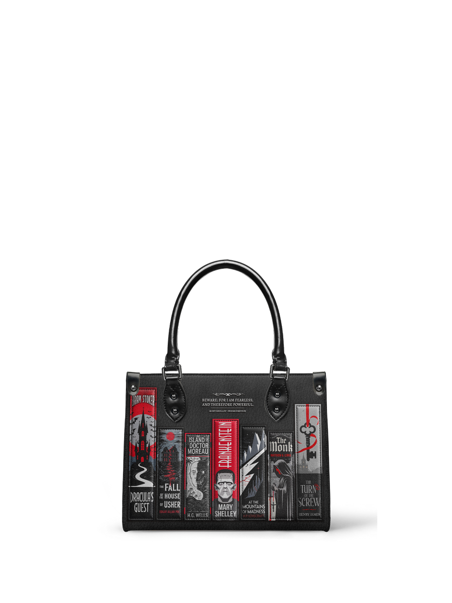 "The Fearless Collection" - Black Interior - Small Leather Handbag