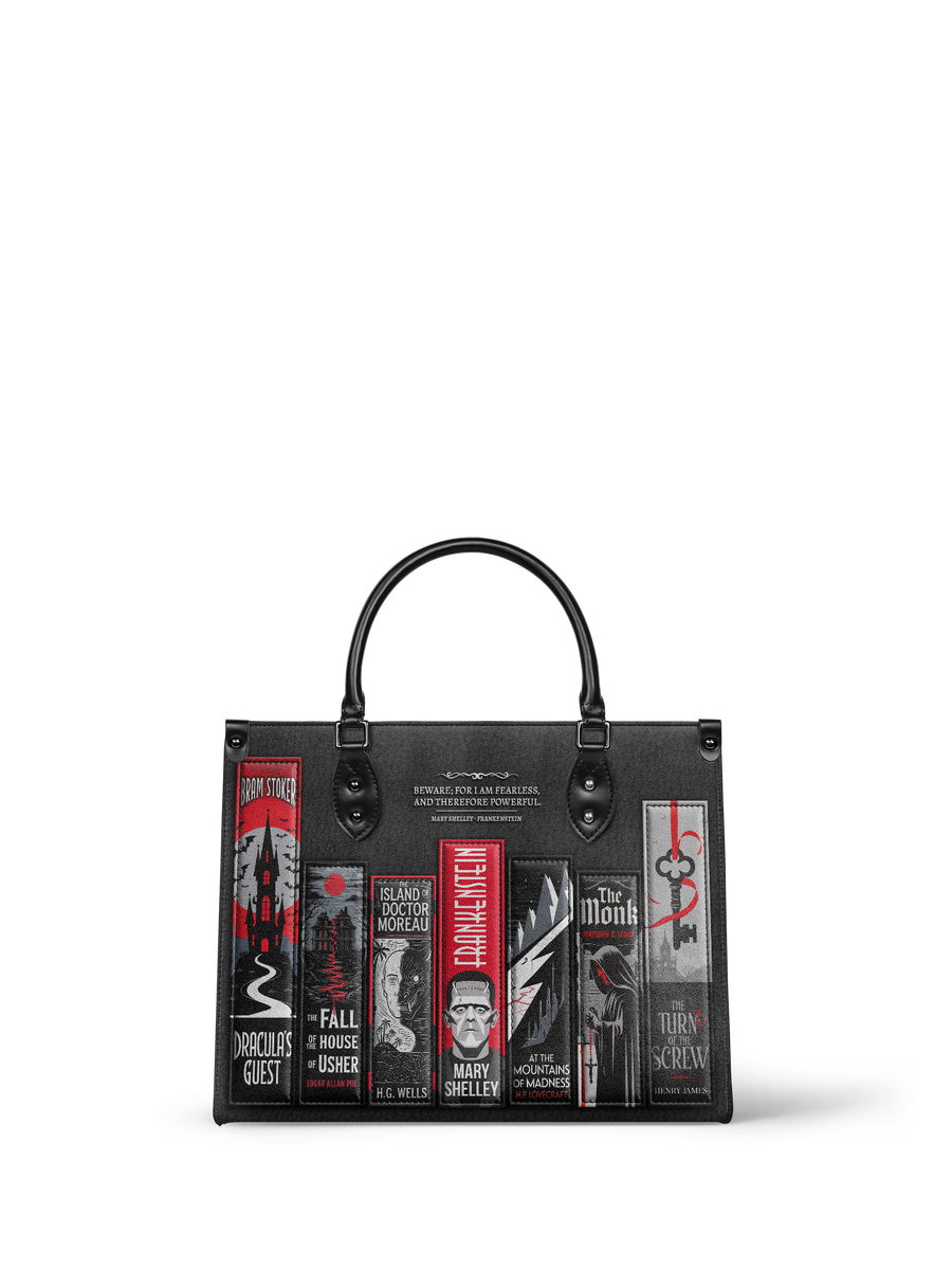 "The Fearless Collection" - Black Interior - Leather Handbag