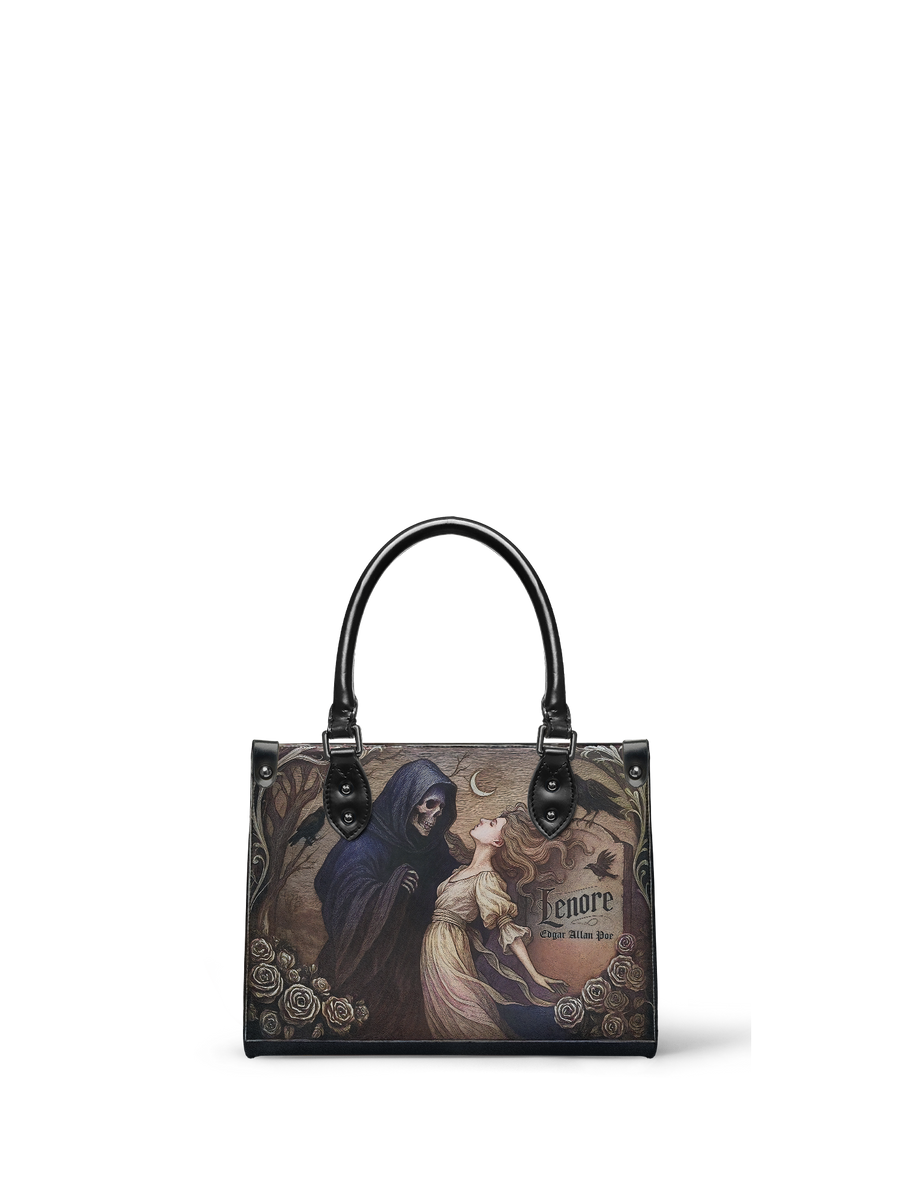"Lenore" - Black Interior - Small Leather Handbag