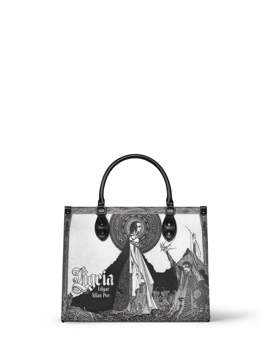 "Ligeia" - Black Interior - Leather Handbag