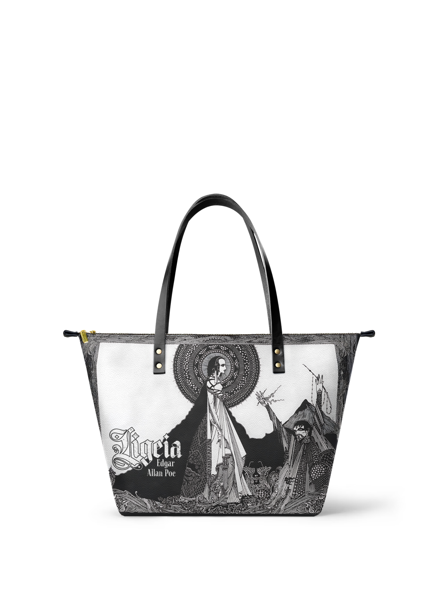 "Ligeia" Leather Tote Bag