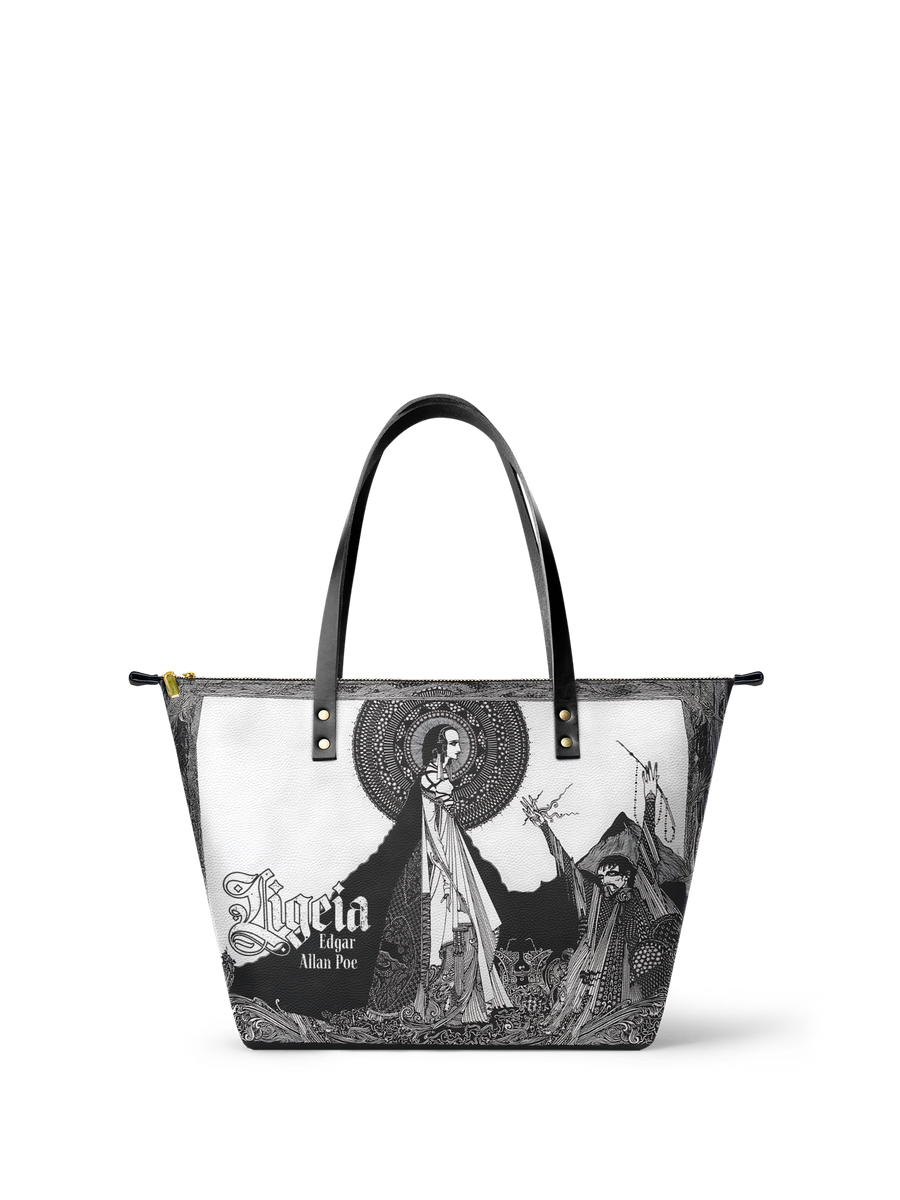"Ligeia" Leather Tote Bag