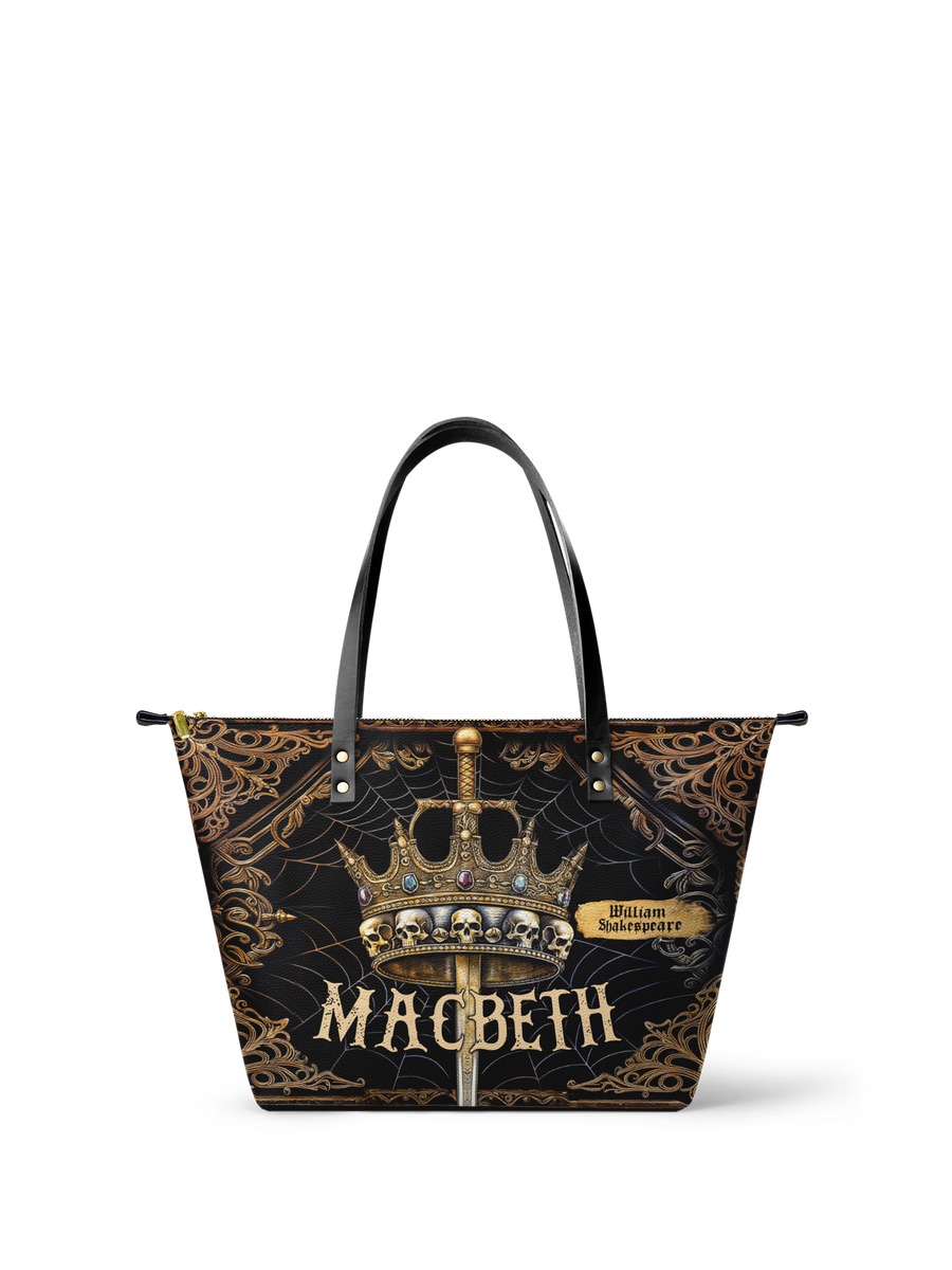 "Macbeth" Leather Tote Bag