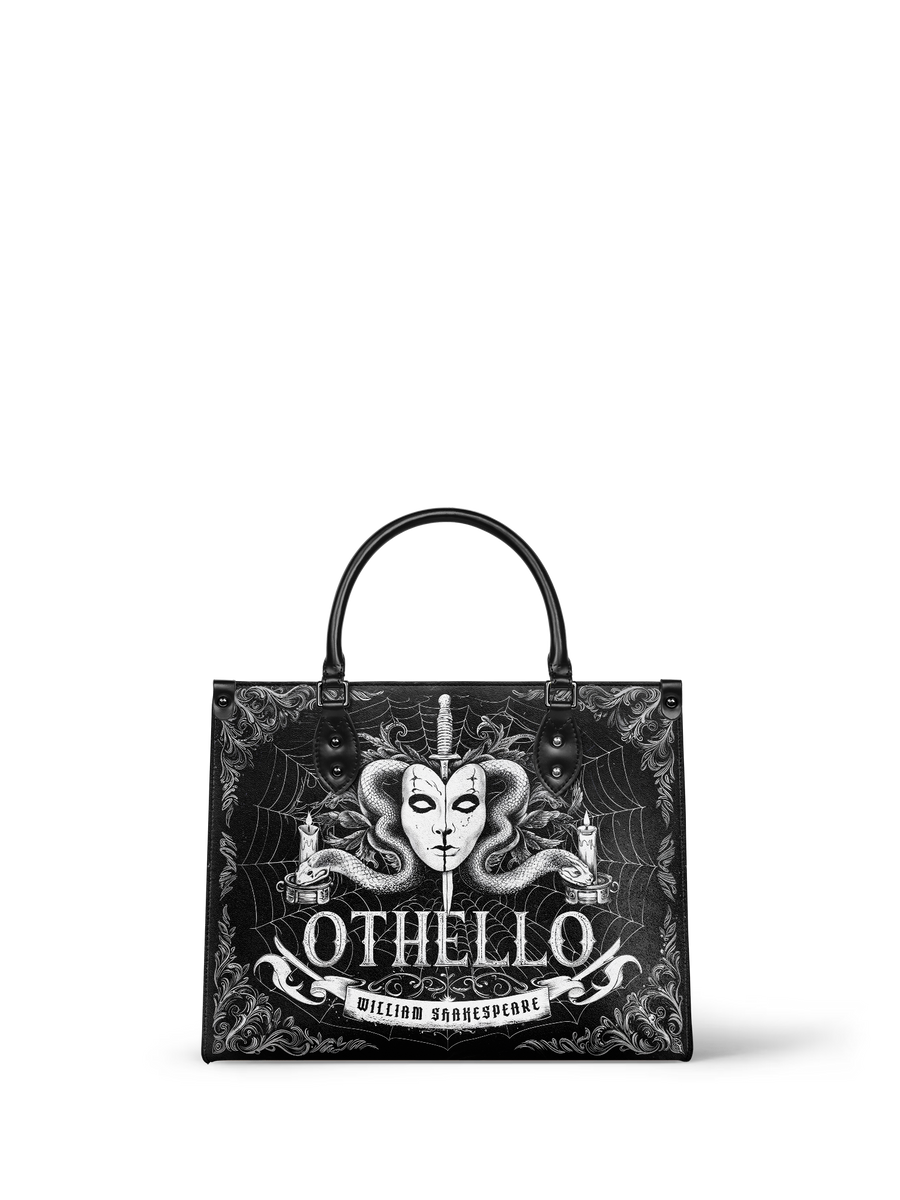 "Othello" - Black Interior - Leather Handbag