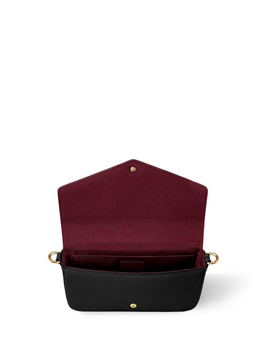 "The Black Cat" Envelope Chain Crossbody Bag