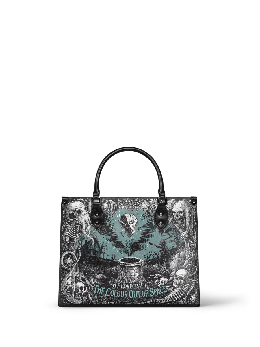 "The Colour Out Of Space" - Black Interior - Leather Handbag