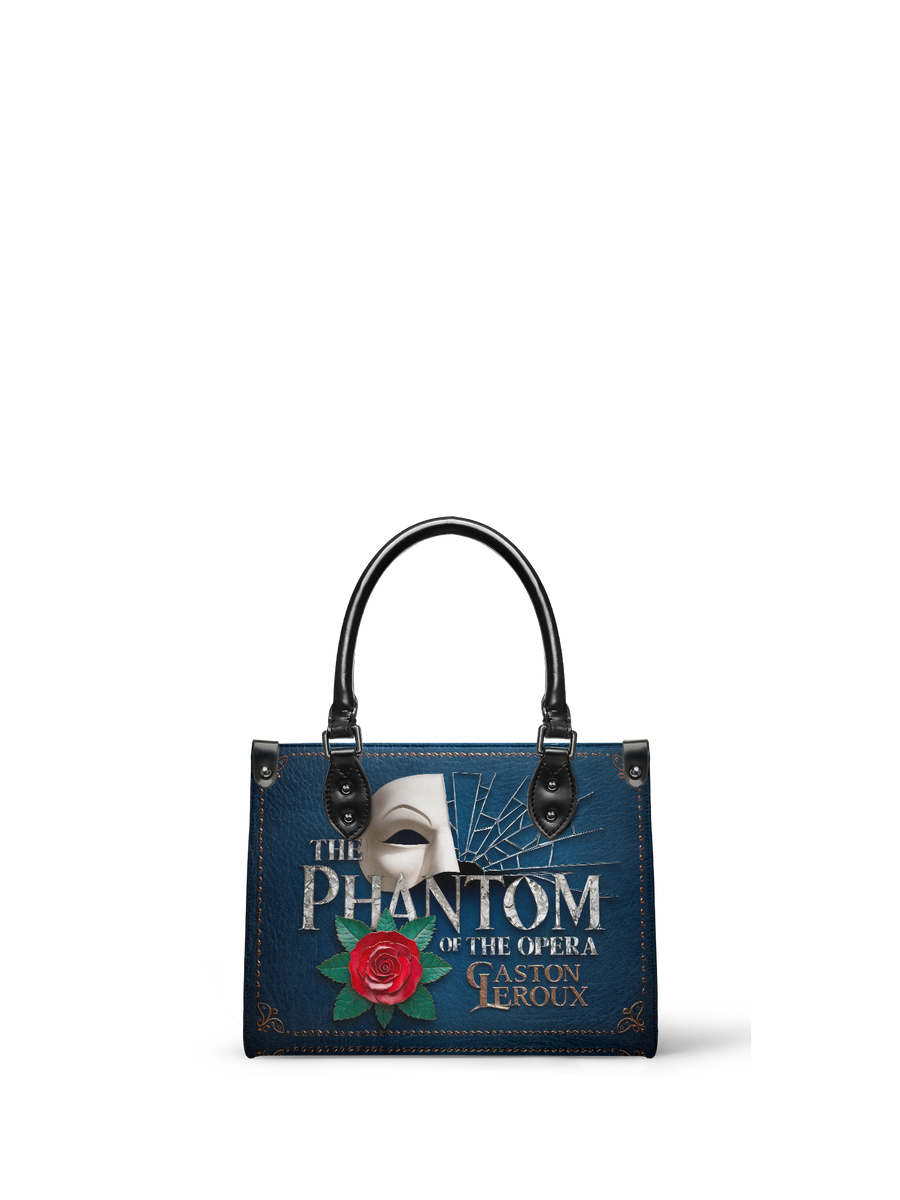"The Phantom Of The Opera" - Black Interior - Small Leather Handbag