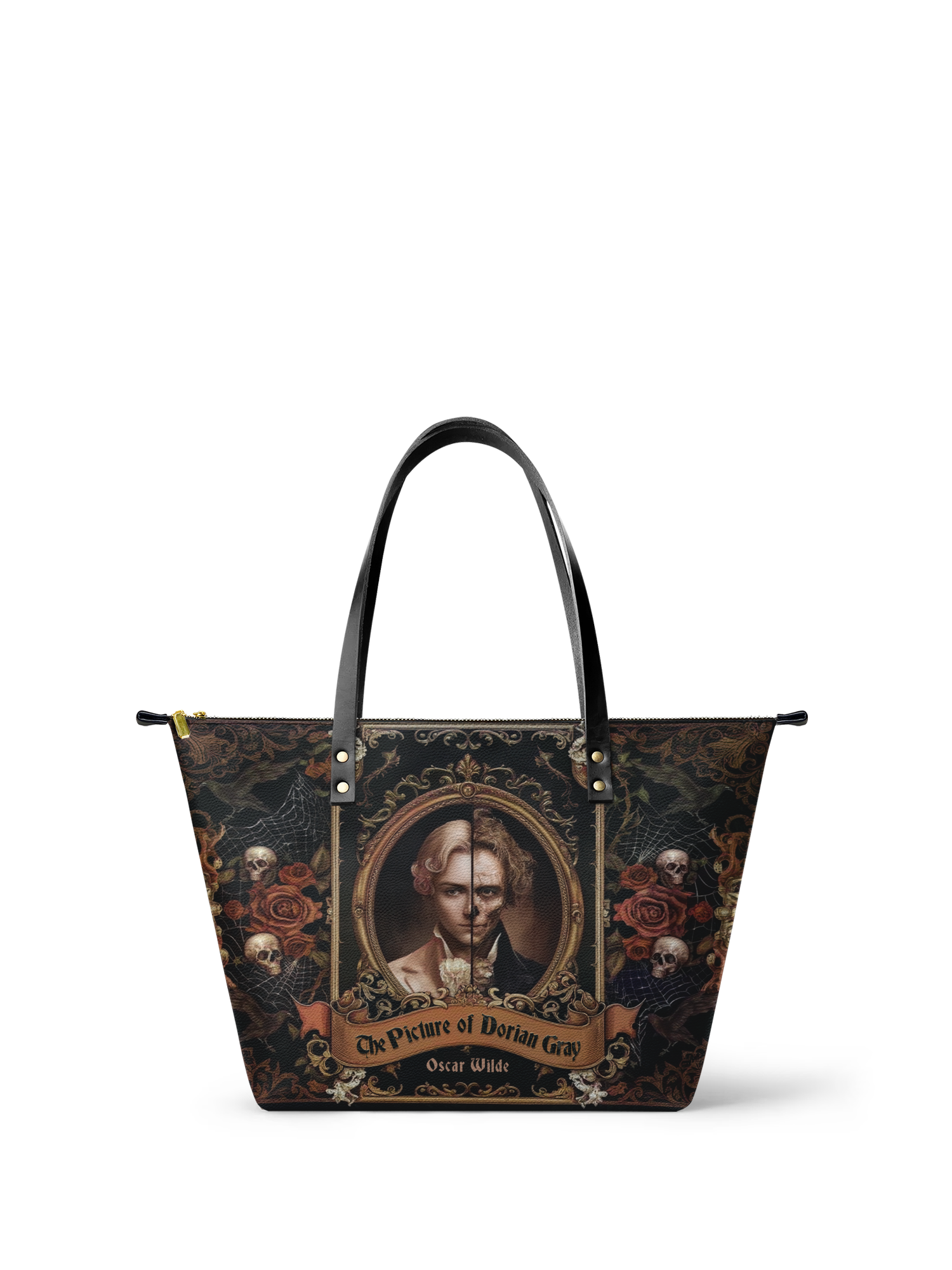 "The Picture Of Dorian Gray" Leather Tote Bag
