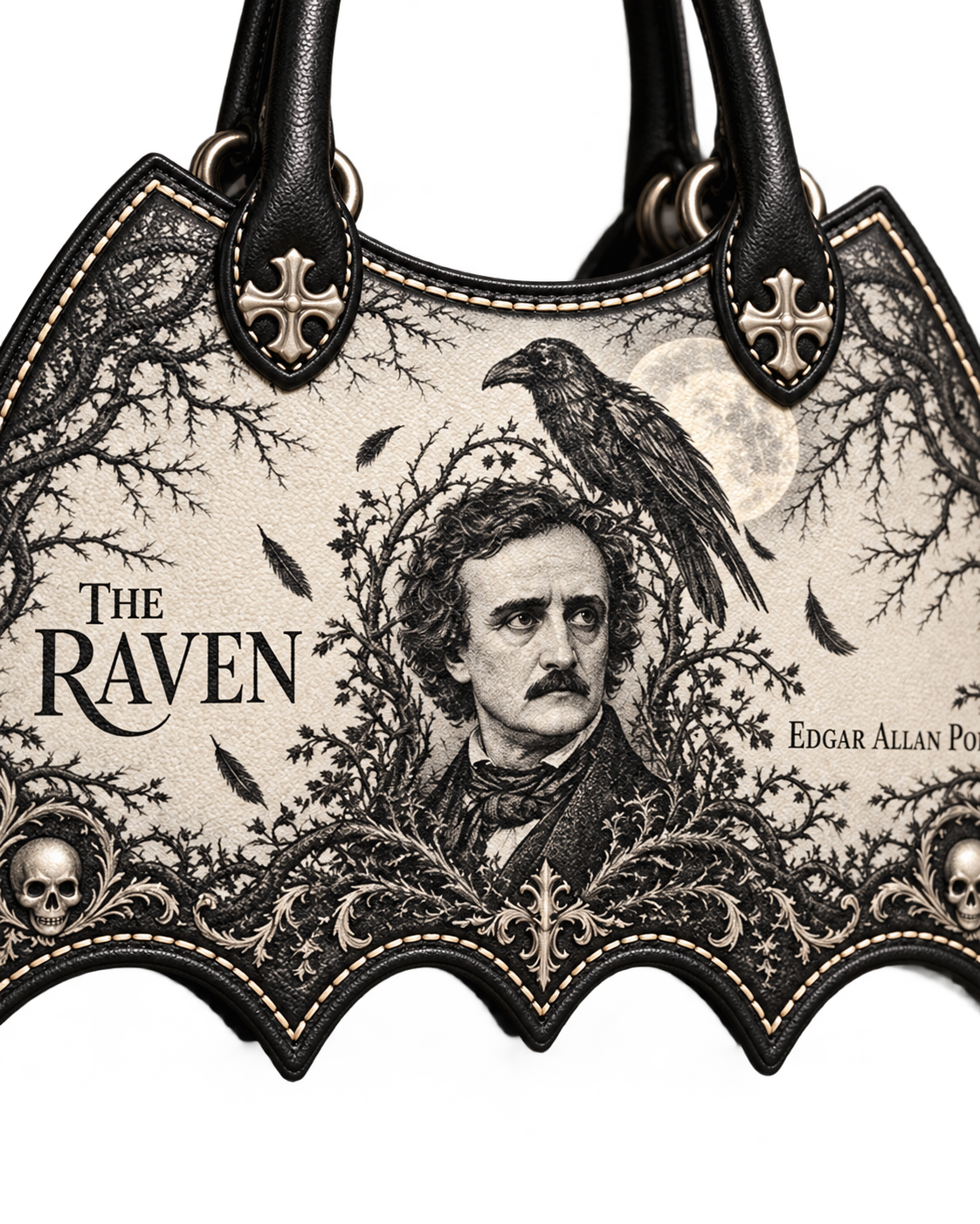 "The Raven" Bat Wing Handbag