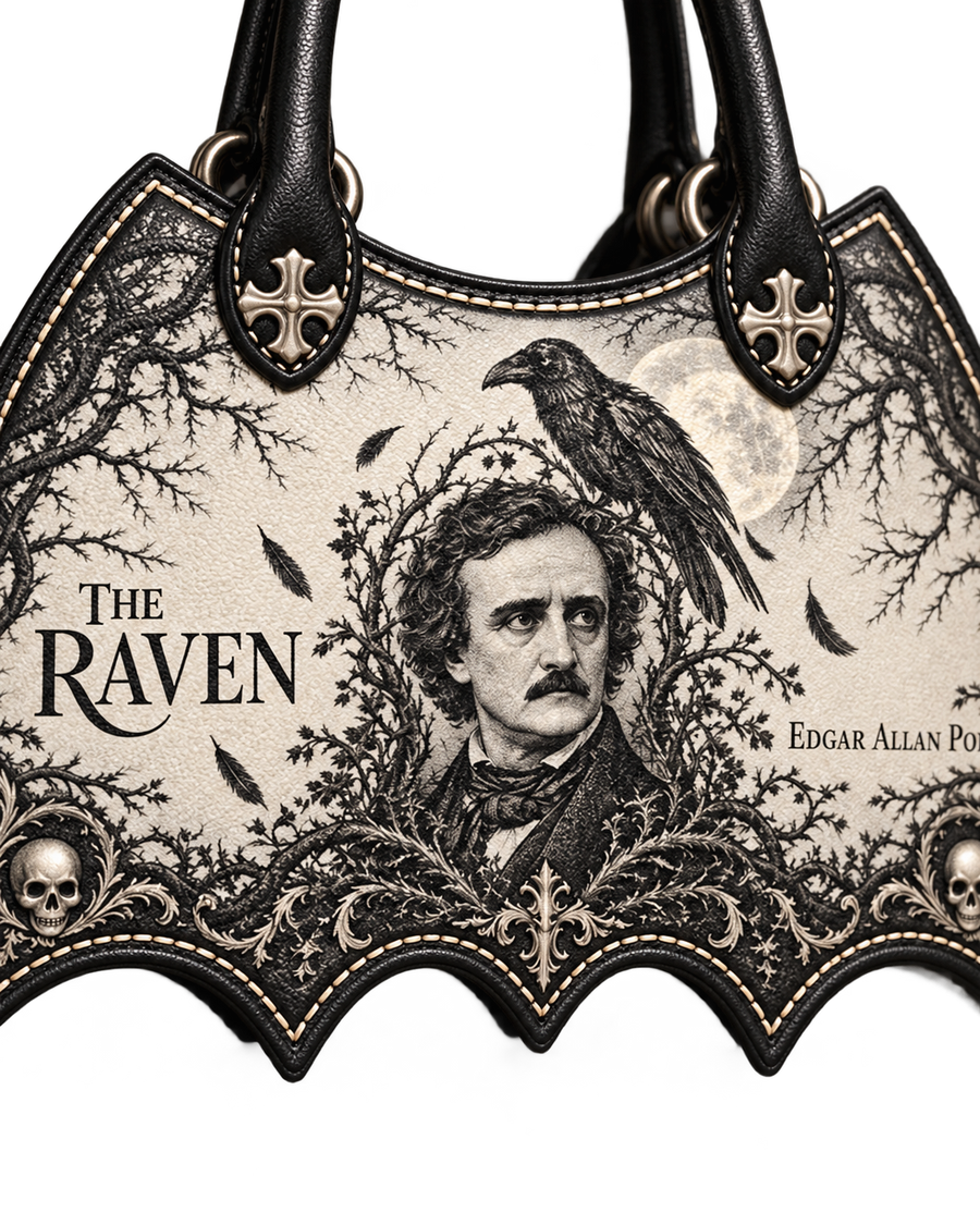 "The Raven" Bat Wing Handbag
