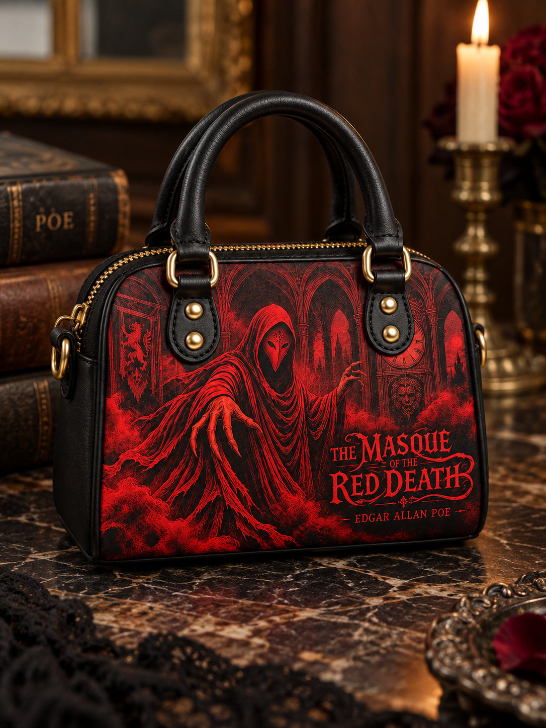 "The Masque Of The Red Death" Mini Satchel