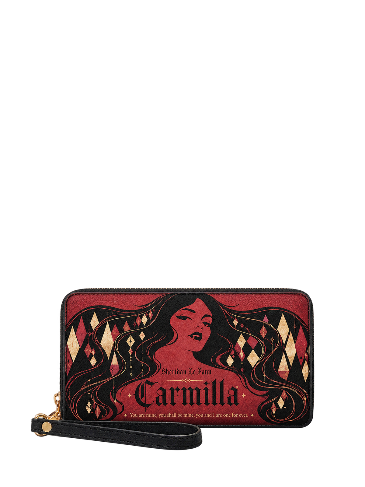 "Carmilla" Crimson Bride Long Wallet