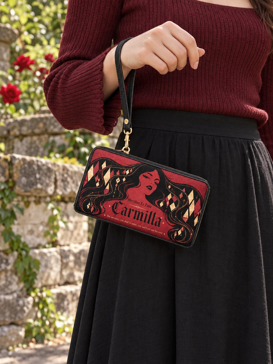 "Carmilla" Crimson Bride Long Wallet
