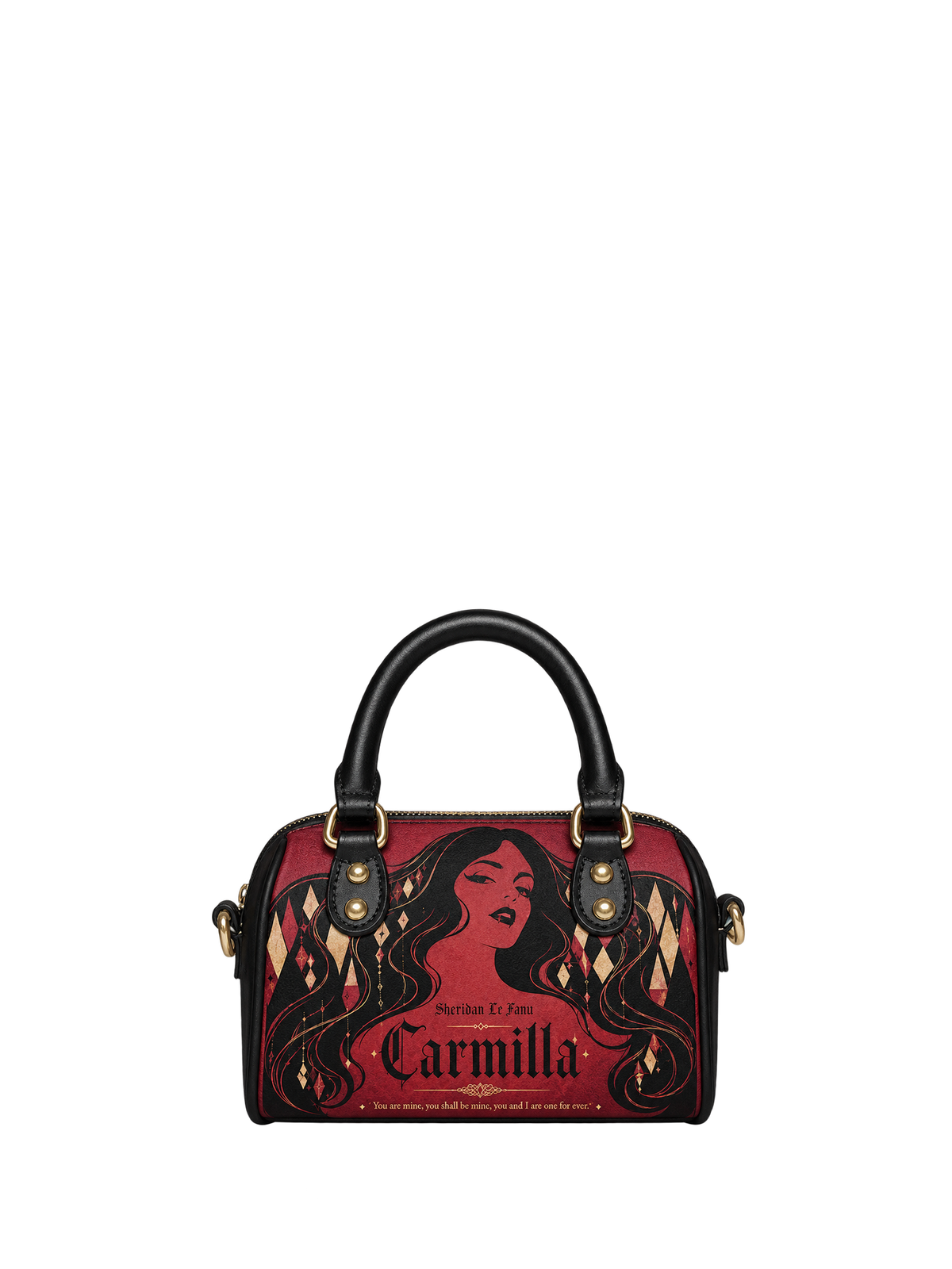 "Carmilla" Crimson Bride Mini Satchel