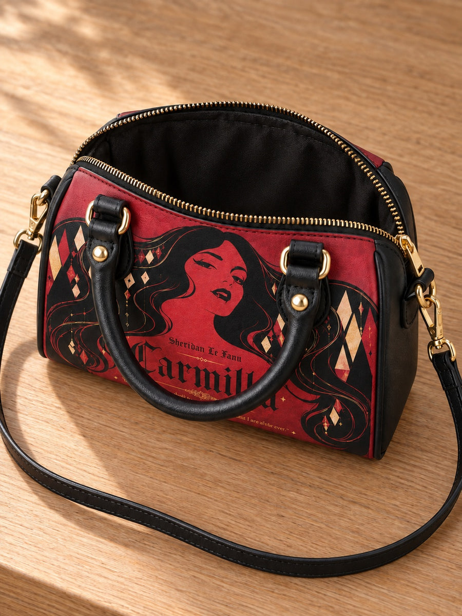 "Carmilla" Crimson Bride Mini Satchel