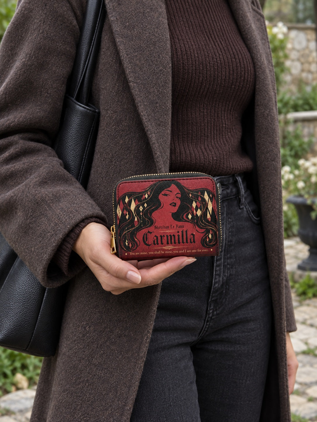 "Carmilla" Crimson Bride Mini Wallet