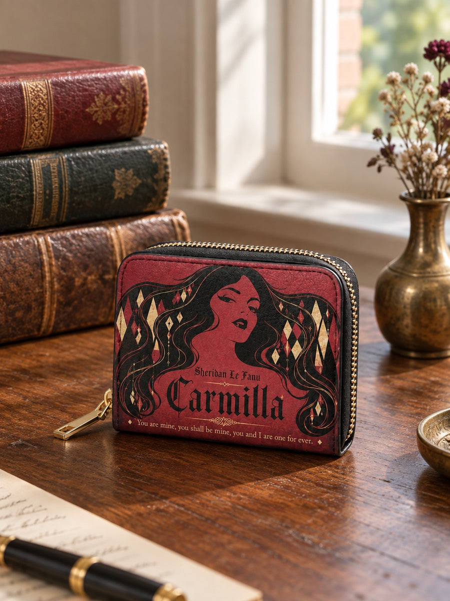 "Carmilla" Crimson Bride Mini Wallet