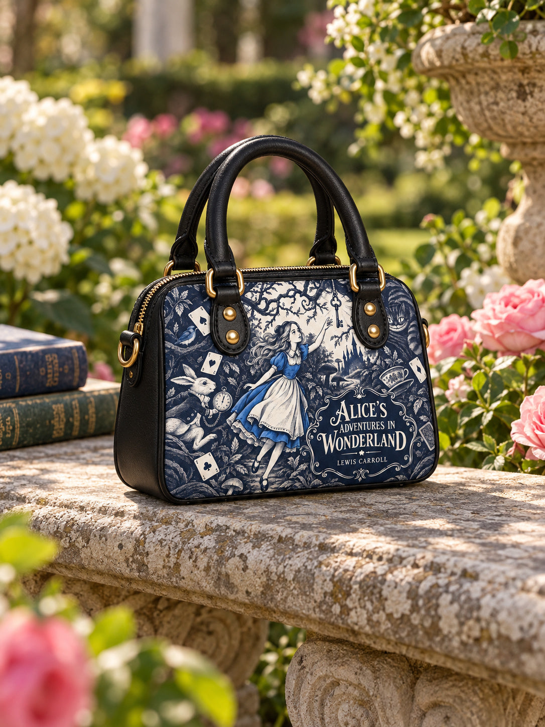 "Down The Rabbit Hole" Mini Satchel