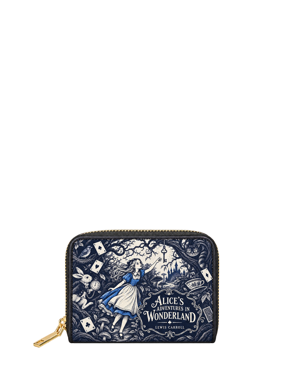 "Down The Rabbit Hole" Mini Wallet