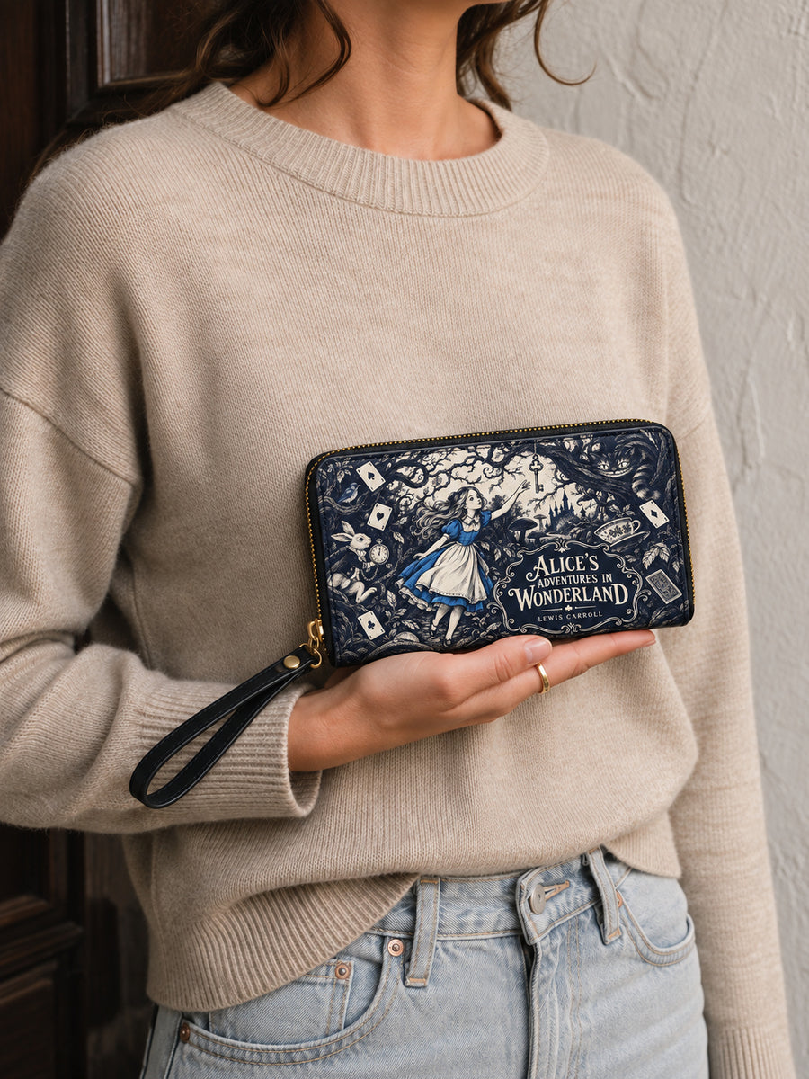 "Down the Rabbit Hole" Wallet
