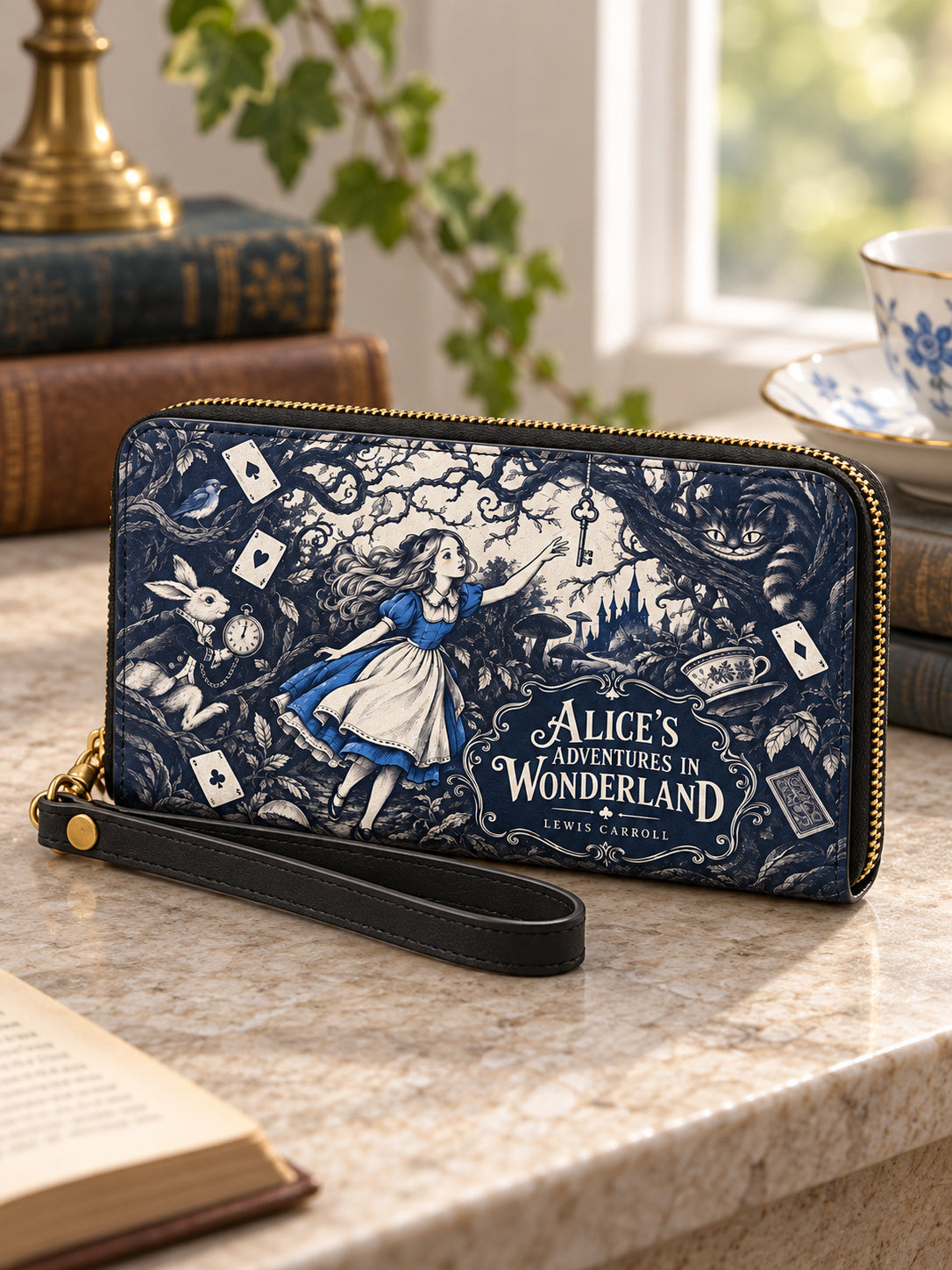 "Down the Rabbit Hole" Wallet