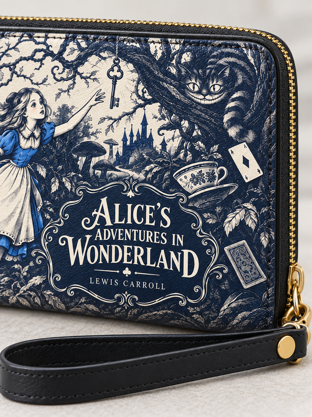 "Down the Rabbit Hole" Wallet
