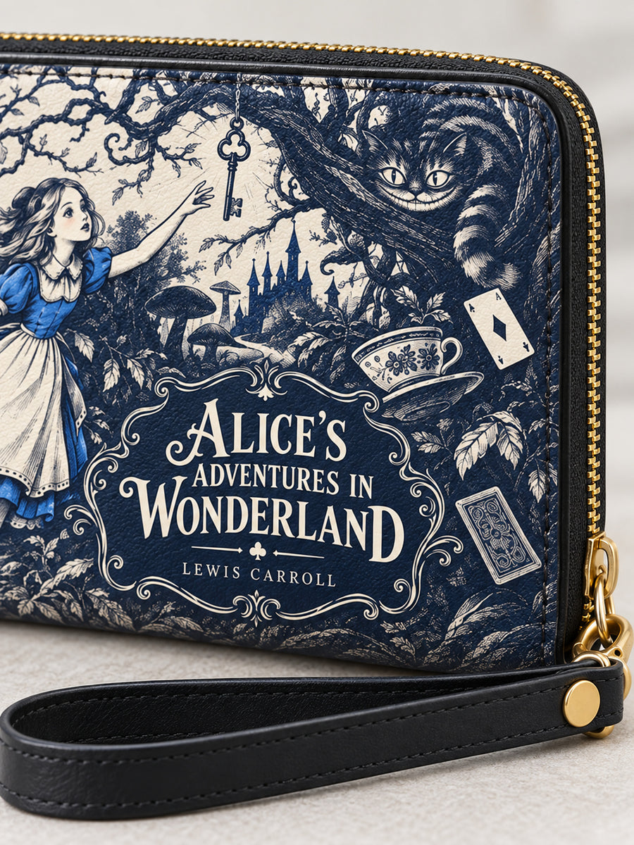 "Down the Rabbit Hole" Wallet