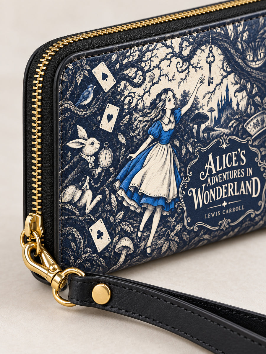 "Down the Rabbit Hole" Wallet