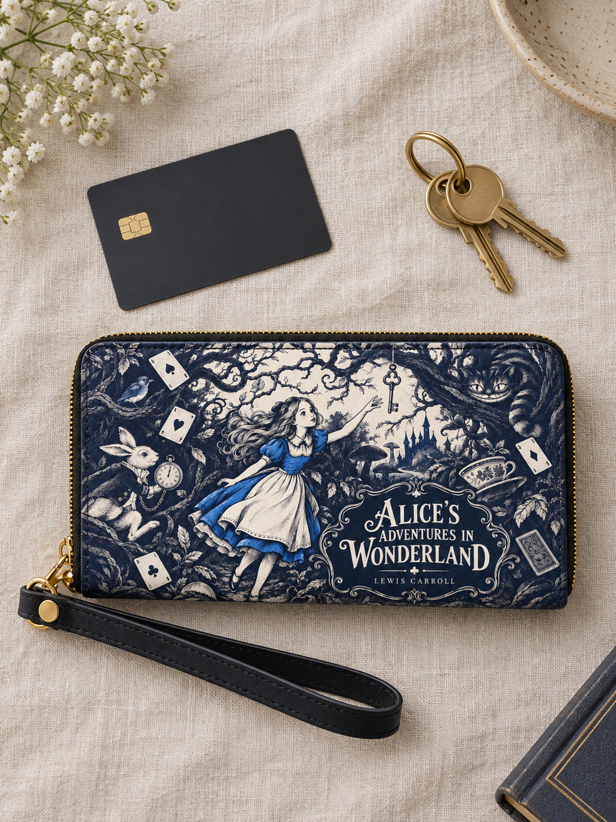 "Down the Rabbit Hole" Wallet