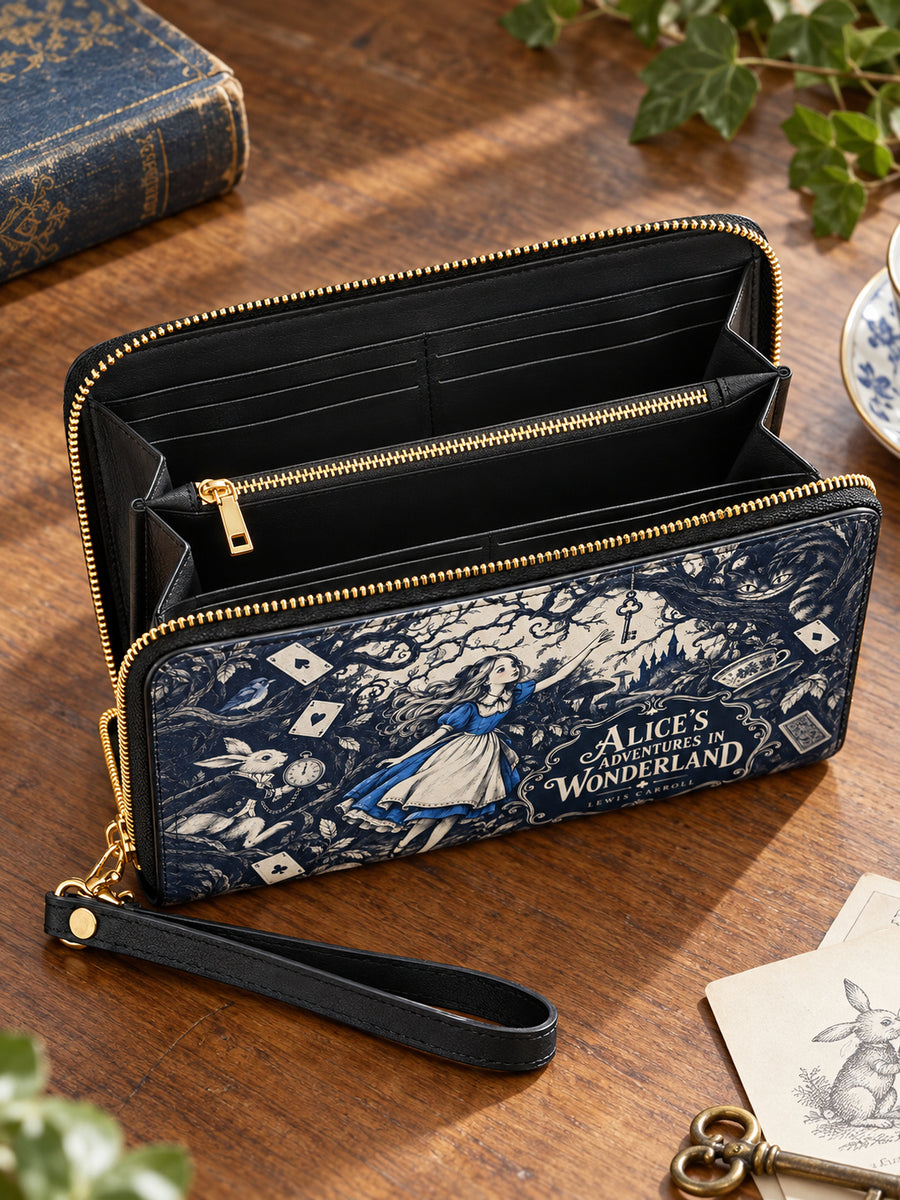 "Down the Rabbit Hole" Wallet