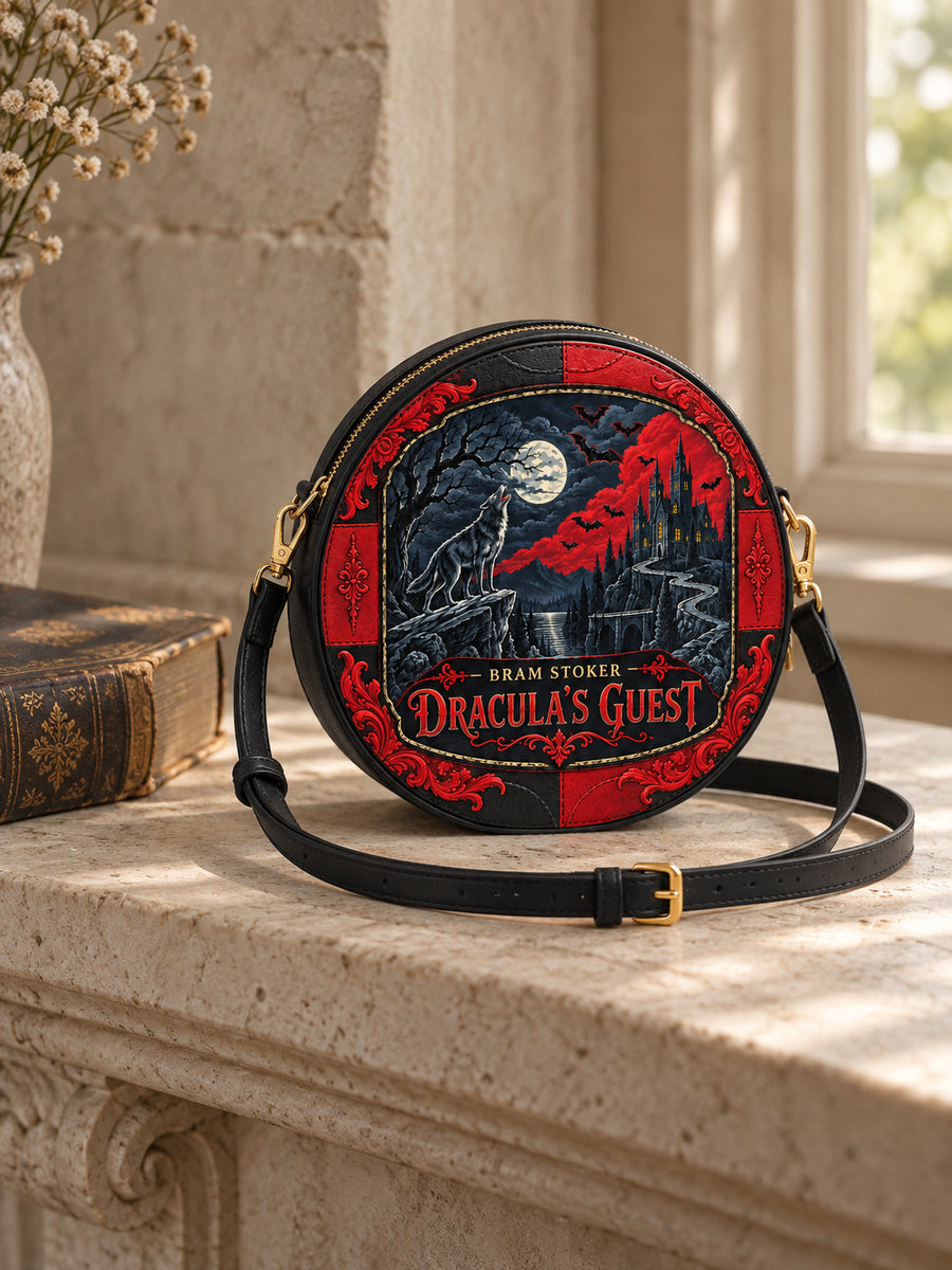 "Dracula's Guest" Circle Crossbody Bag