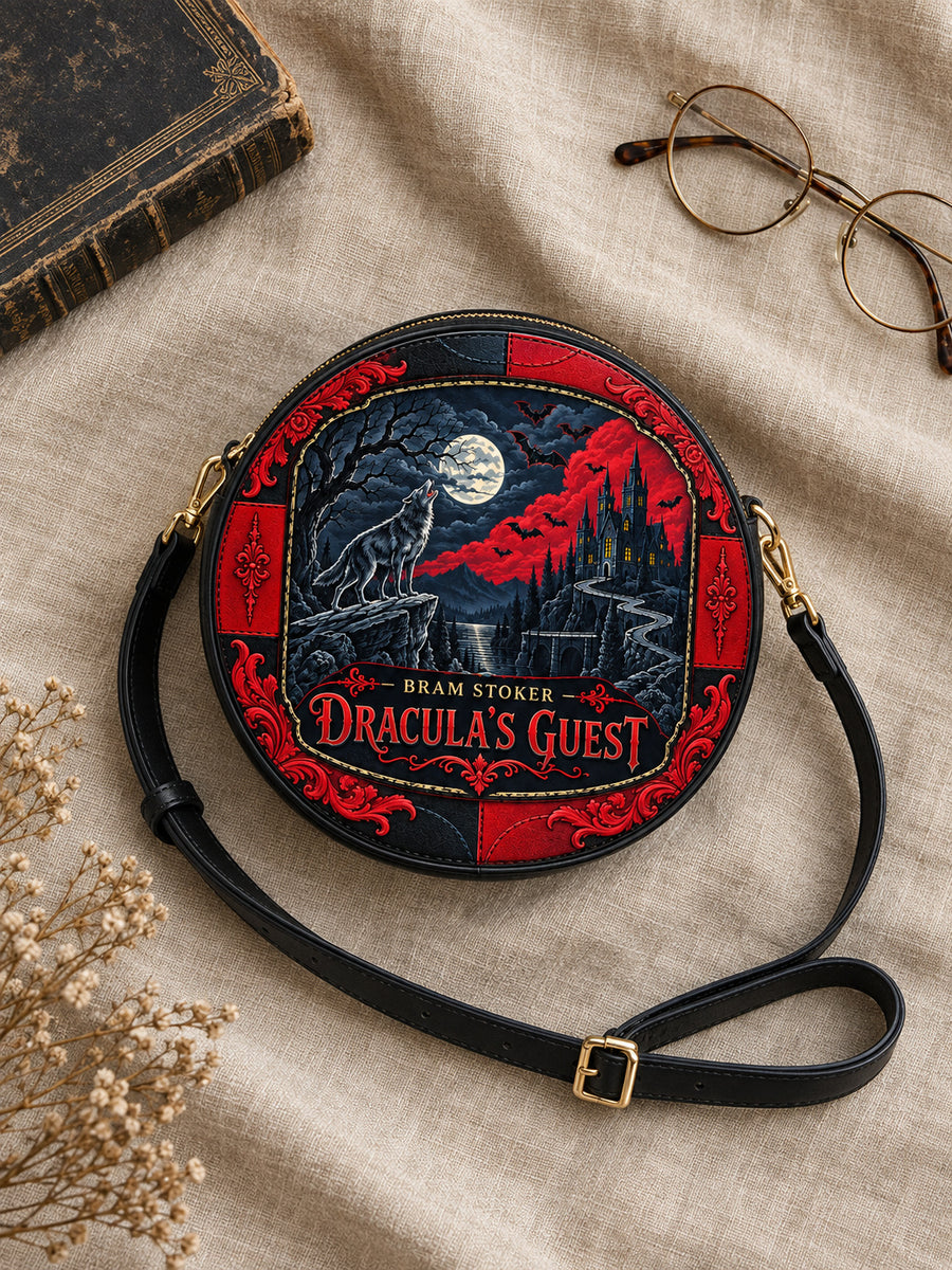 "Dracula's Guest" Circle Crossbody Bag