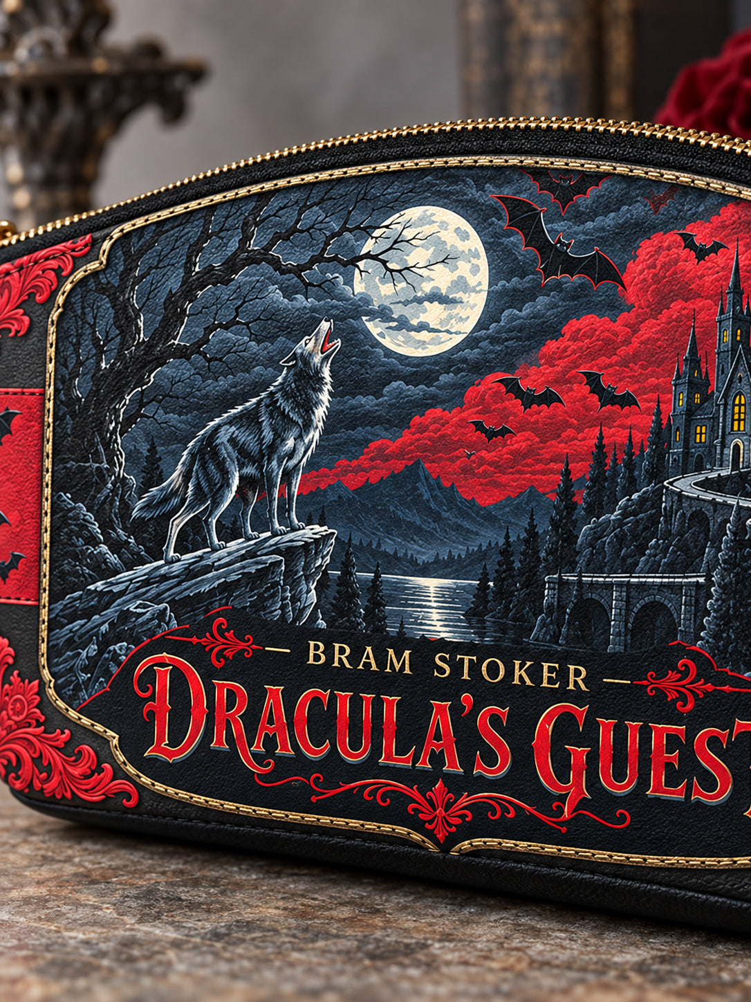 "Dracula's Guest" Eclipse Makeup Bag