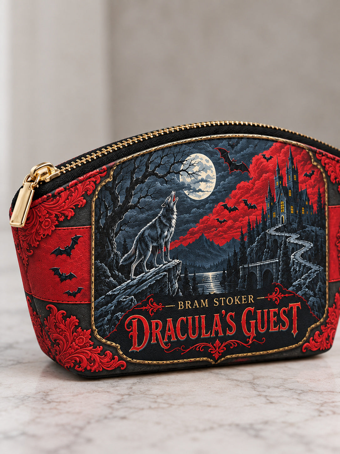 "Dracula's Guest" Eclipse Makeup Bag